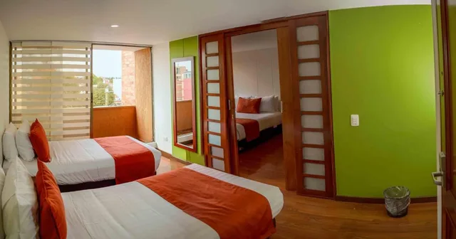 غرفة عائلية رباعية بحمام خاص، Confort 80 Zona Rosa Hotel 3/4