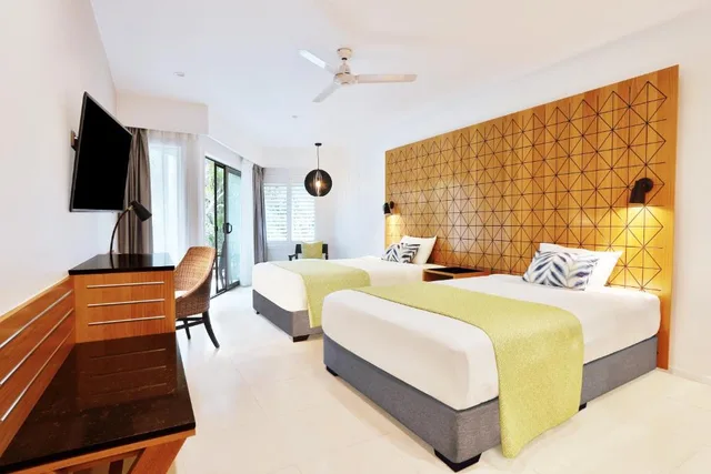 غرفة ديلوكس بسريرين منفصلين، Radisson Blu Resort Fiji Denarau Island 1/2