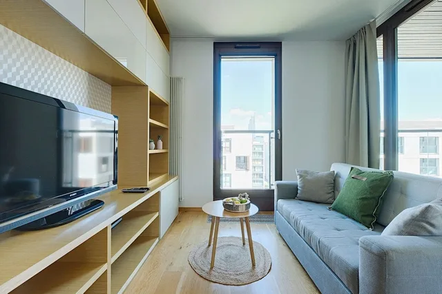استوديو ديلوكس بسرير كوين، GO Apartments 4/9