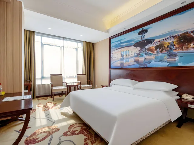 غرفة سوبيريور بسرير كوين، Vienna Hotel Guangzhou Shaheding Metro Station Branch 1/1