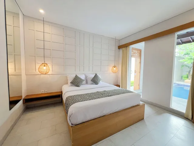 فيلا بسريرين مزدوجين بغرفتي نوم، Apple Villa & Suite Seminyak 2/5