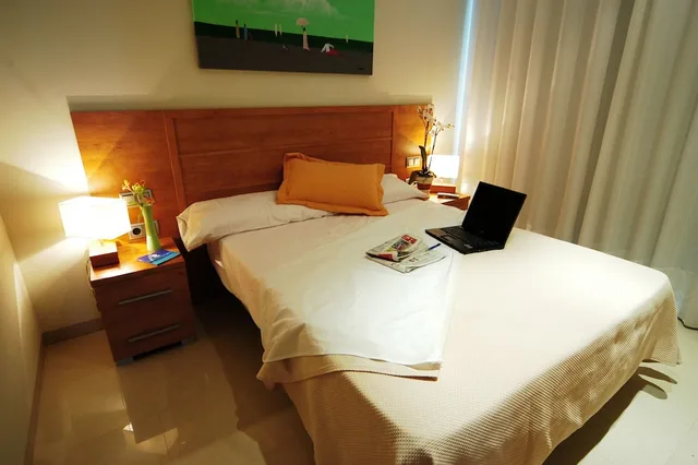 شقة بسريرين منفصلين بغرفة نوم واحدة مع أريكة، Apartahotel Bahia 1/10