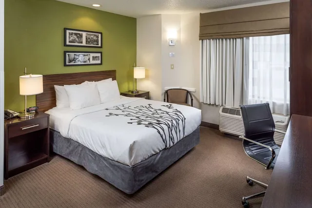 غرفة بسرير كوين، Sleep Inn & Suites Cross Lanes - South Charleston, WV 1/2