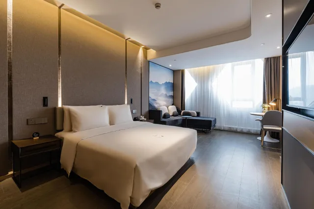 غرفة سوبيريور بسريرين منفصلين، Atour Hotel (Xiangshan People's Square) 1/3