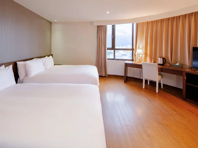 غرفة عائلية رباعية بسريرين كوين، Check Inn Select Hualien Linsen 1/10