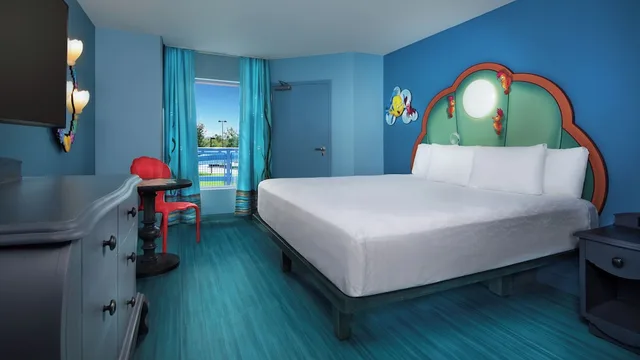 The Little Mermaid, Standard, King Bed, Accessible, Disneys Art of Animation Resort 1/2