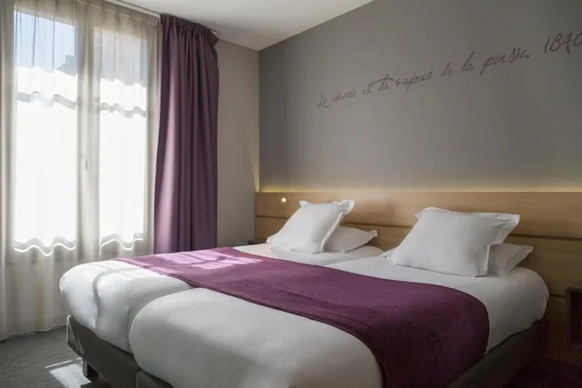 غرفة كومفورت بسريرين منفصلين، The Originals Boutique Hotel Du Chateau Dinan 2/2