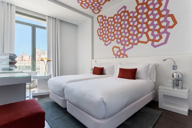 غرفة بسرير مزدوج وسرير فردي مع سرير إضافي، Room Mate Carla 4/6