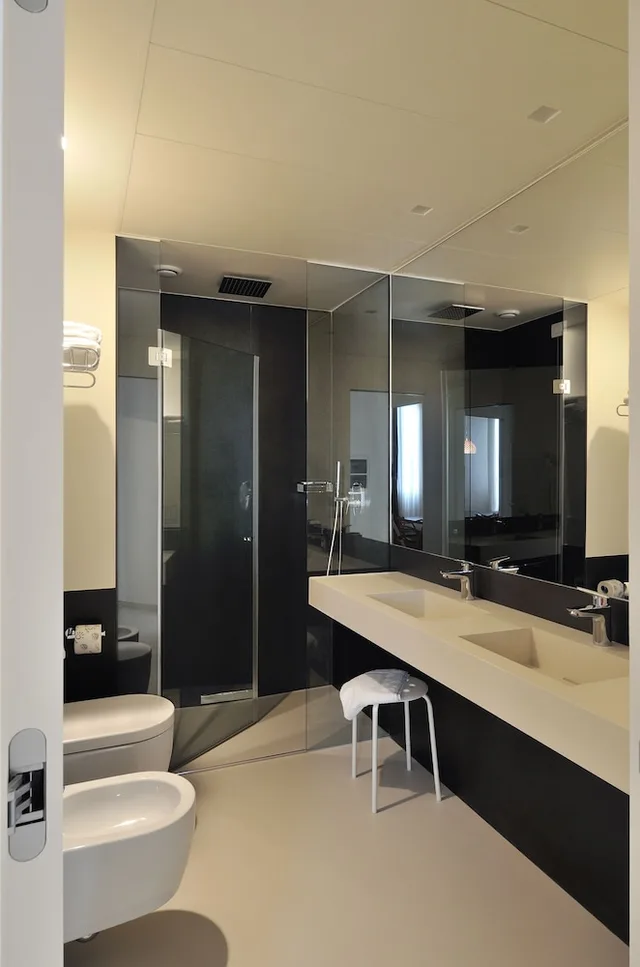 شقة بسرير بطابقين بغرفة نوم واحدة مع أريكة، Best Western Hotel Cristallo 4/4
