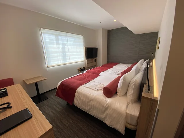 Ex, Twin Beds، KEIKYU EX INN HAMAMATSU-CHO DAIMON-STATION 2/4