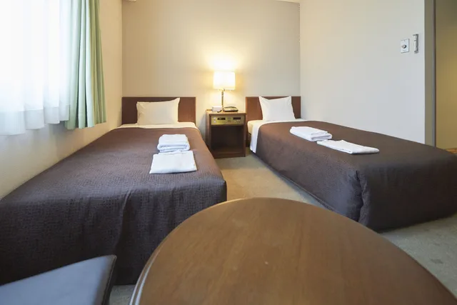غرفة بسريرين منفصلين للمدخنين، Hotel Select Inn Mishima 2/2