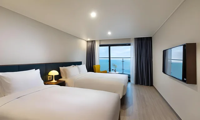 Ocean, Family, Twin Beds، Haeundae Youngmu Parade Hotel 1/2