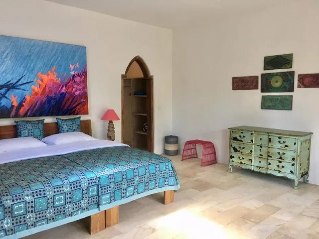 غرفة ديلوكس بسريرين منفصلين بإطلالة على الحديقة بشرفة، Sun Suko Boutique Retreat 1/1