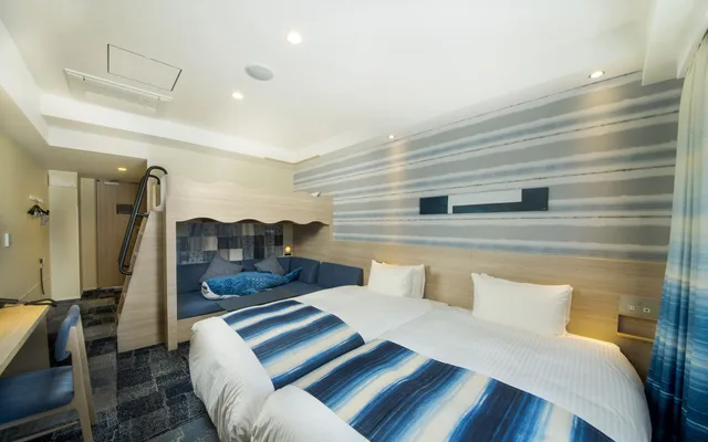 Family, Twin Beds, Bunk Bed, Hotel Torifito Naha Asahibashi 7/10