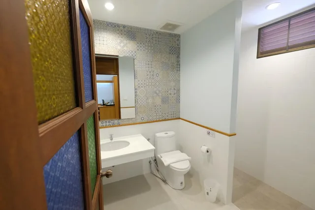 غرفة ديلوكس بسرير مزدوج أو سريرين منفصلين بإطلالة على الحديقة، Baan Imm Sook Resort 8/9
