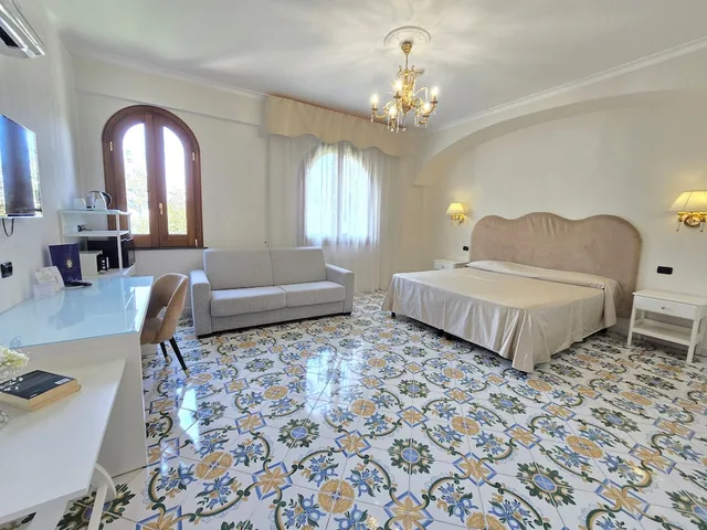 غرفة قياسية بسرير مزدوج، Villa Le Zagare Relais & SPA 6/10
