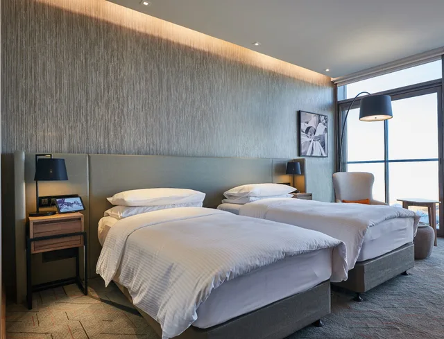 Deluxe, Twin Beds, with View, Mysk Al Mouj Hotel 1/2