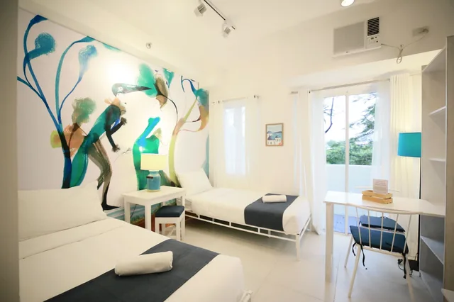 غرفة بريميوم بسريرين منفصلين بغرفة نوم واحدة، La Bella Boutique Hotel 1/3