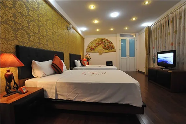 جناح عائلي بسرير كوين وسرير فردي بإطلالة على المدينة، Urban Alley Hotel 1/2