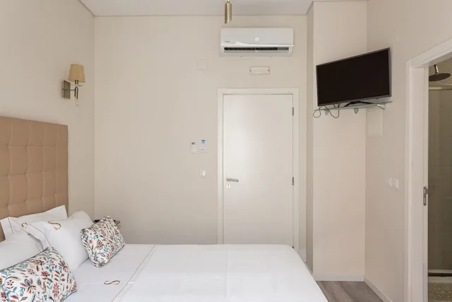 غرفة أساسية بسرير مزدوج أو سريرين منفصلين بغرفة نوم واحدة، Sui7es Guest House Cascais 3/10