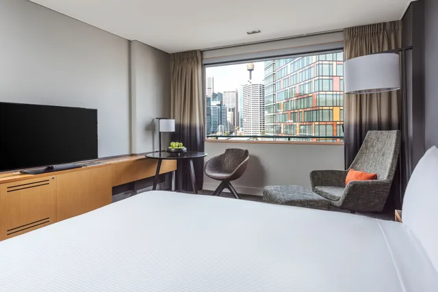 Deluxe, Queen Bed, City Skyline View، Novotel Sydney On Darling Harbour 5/10