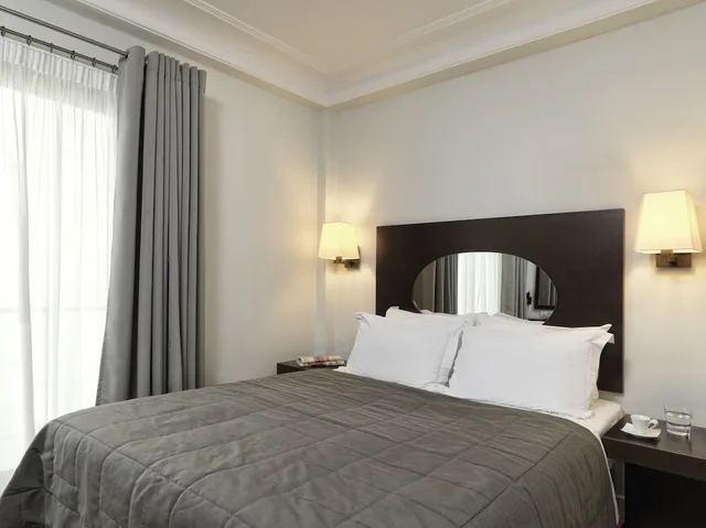 غرفة قياسية بسرير مزدوج أو سريرين منفصلين، Acropolis Hill Hotel Athens 1/3