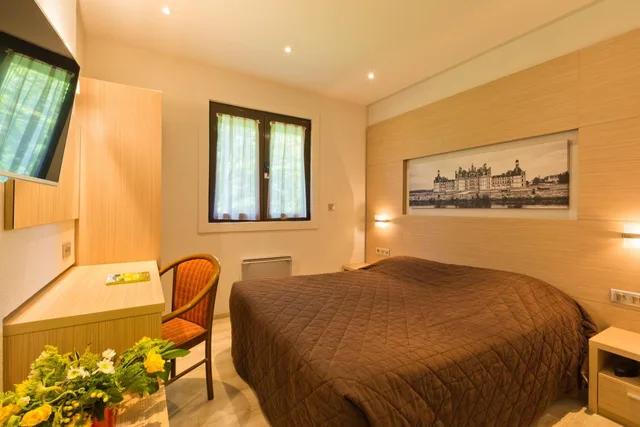 غرفة بسرير مزدوج، Logis Albhotel Grill 1/2