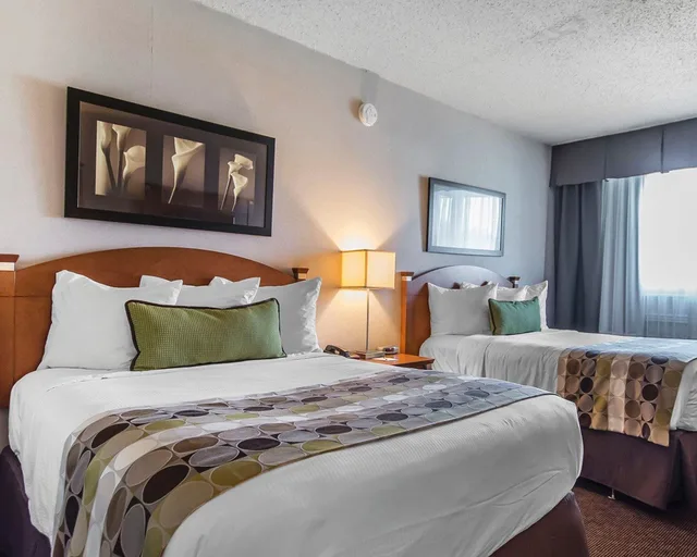 غرفة ديلوكس بسريرين مزدوجين، Quality Inn Rouyn-Noranda 4/10