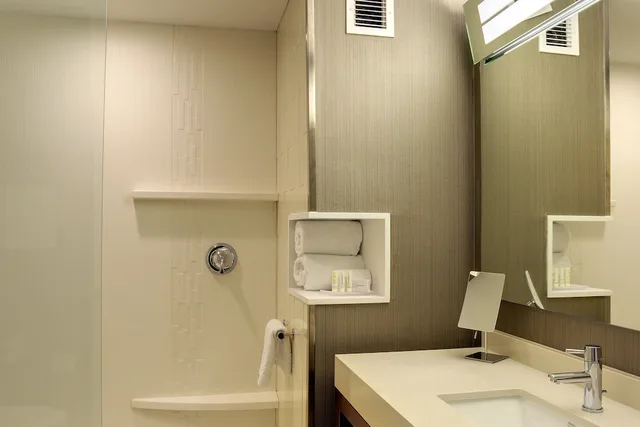 غرفة بسرير كينج مع أريكة لذوي الإعاقة، Courtyard By Marriott Columbus Osu 4/4