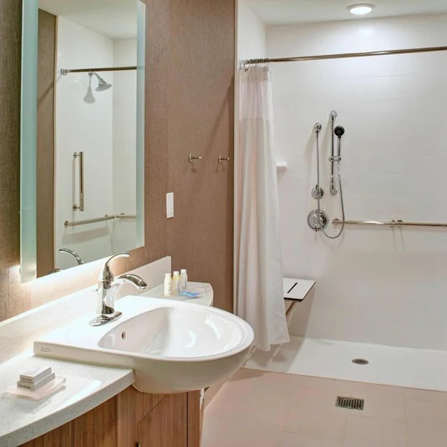 جناح بسرير كينج مع سرير سحّاب إضافي مع أريكة، Springhill Suites Grand Rapids West 6/8