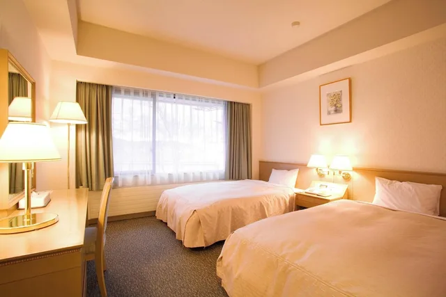 Deluxe, Twin Beds, Living Area, Kitchen, Hotel Anbient Tateshina 2/4