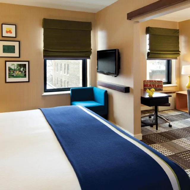 جناح بإطلالة على البحيرة بغرفة نوم واحدة، Lincoln Hotel 1/3