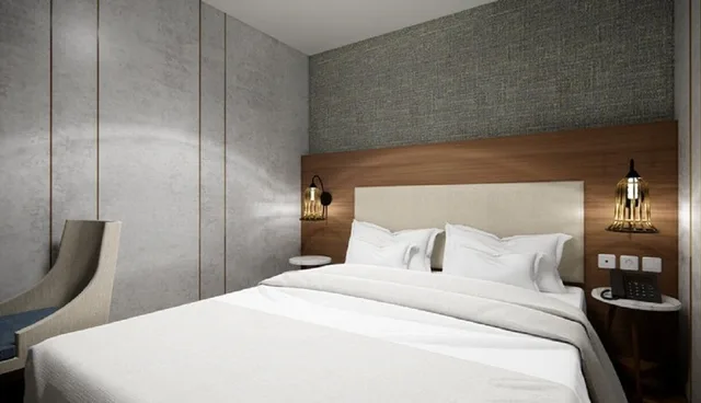 غرفة سوبيريور بسرير كوين، d'primahotel Airport Jakarta Terminal 3 Wellness Center 2/6