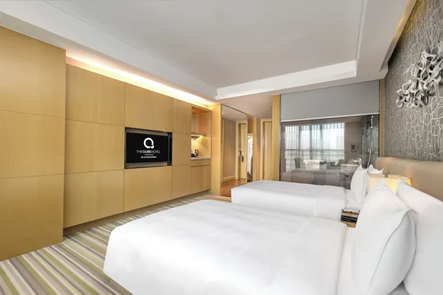 غرفة ديلوكس بسريرين منفصلين، The Qube Hotel Xuzhou East 1/4