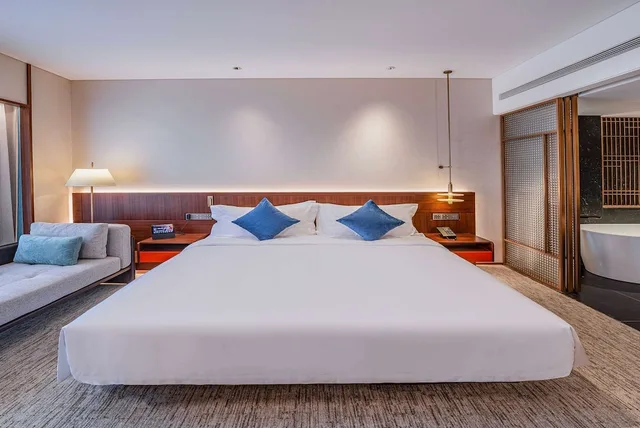 غرفة تنفيذية بسرير كينج، Wyndham Beijing North 1/9