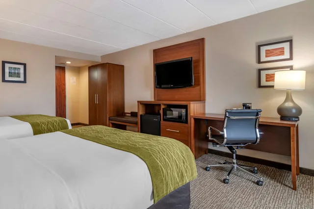 غرفة قياسية بسريرين كوين، Comfort Inn Manchester Airport 6/9