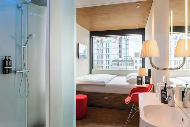 غرفة بسرير كينج في طابق مرتفع، Citizenm Rotterdam 9/9