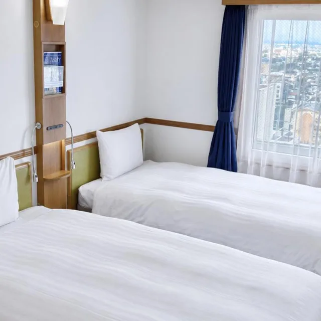 غرفة بسريرين منفصلين للمدخنين، Toyoko Inn Maebashi Ekimae 3/8