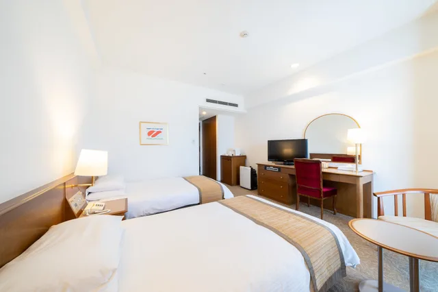 Ocean, Twin Beds، Hotel Terrace The Square Hitachi 4/5
