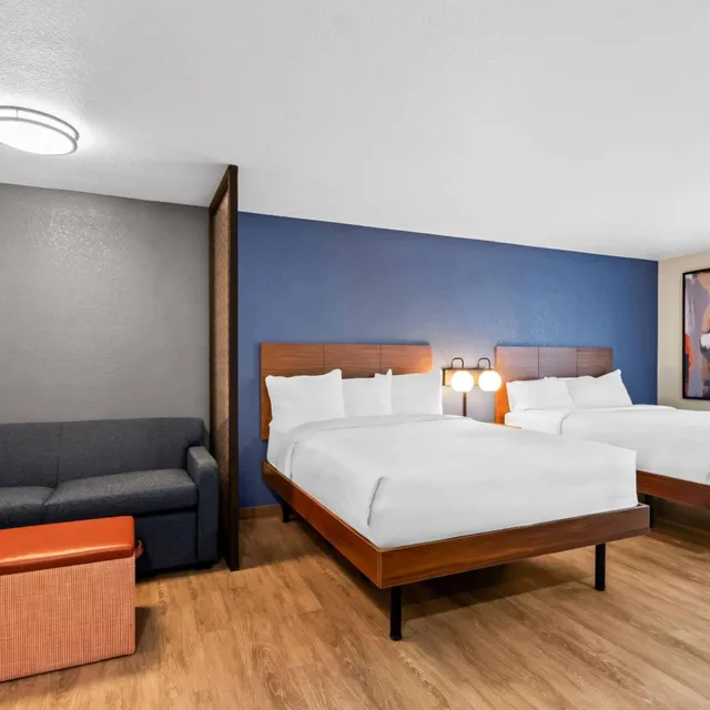 جناح بسريرين كوين بحوض استحمام لذوي الإعاقة، Everhome Suites Yuma East I-8 1/5