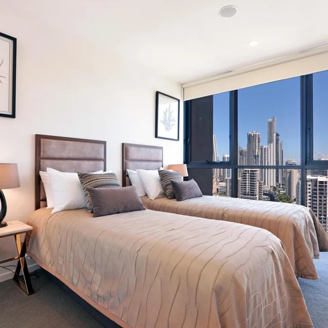 شقة بإطلالة على البحر بغرفتي نوم، Ruby Gold Coast by CLLIX 2/10