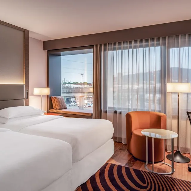 Sheraton, Single Bed، Sheraton Zurich Hotel 2/4