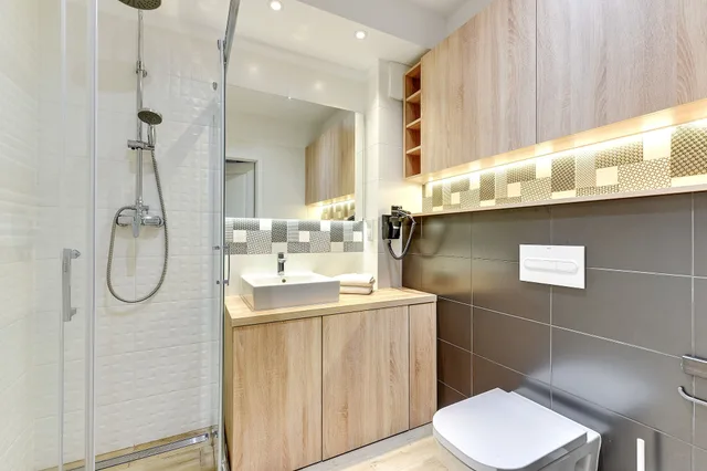 شقة ديلوكس بسرير مزدوج بشرفة بغرفة نوم واحدة مع أريكة، Apartinfo Angielska Grobla Apartments 5/5