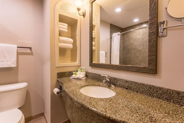 Suite, King Bed, Sofa, Holiday Inn Express Hotel and Suites Manteca City Center 3/6