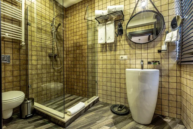 غرفة قياسية بسرير كينج مع أريكة، Hotel Adamo Tbilisi 4/4