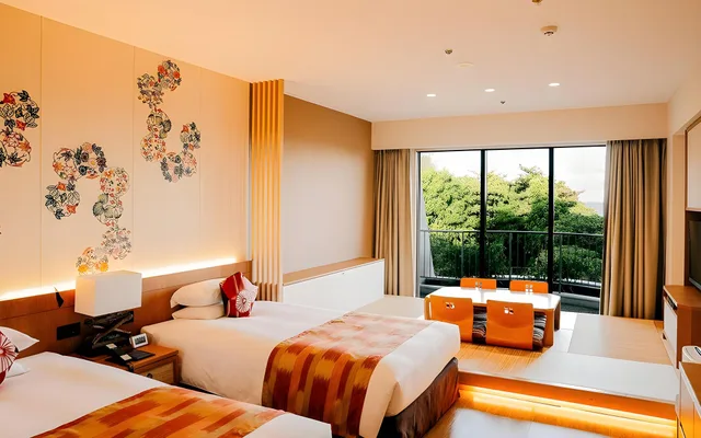 Japanese Western, Twin Beds, Ocean Wing, Miyakojima Tokyu Hotel and Resorts 1/1