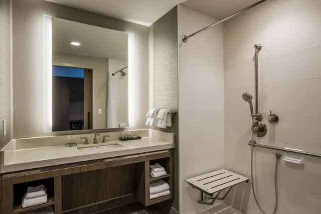 غرفة قياسية بسرير كينج لذوي الإعاقة، Holiday Inn Portland West Hillsboro 4/4