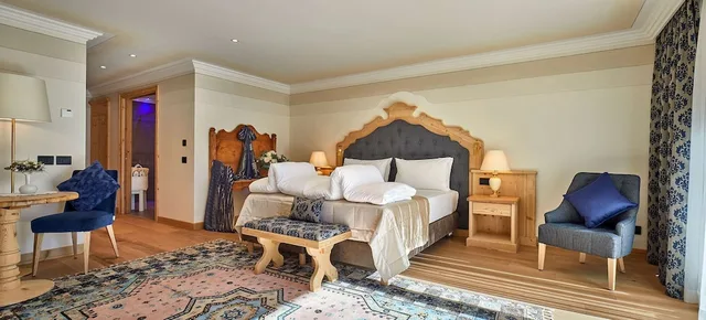 غرفة ديلوكس بسرير مزدوج، Hotel Sassongher 5/7
