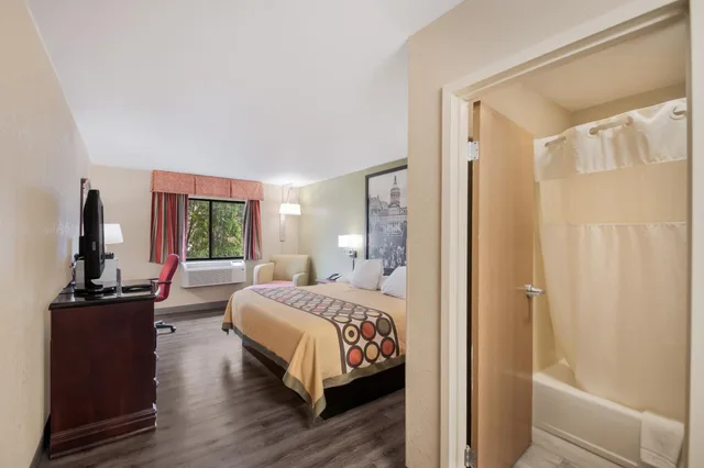 غرفة بسرير كينج، Red Carpet Inn-Indian Head 3/5