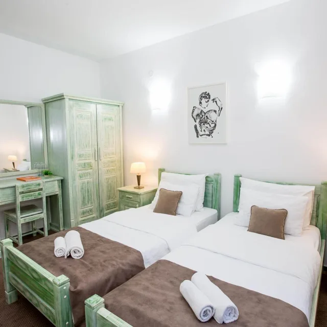 غرفة بسرير مزدوج أو سريرين منفصلين، HOTEL TRIM 6/10